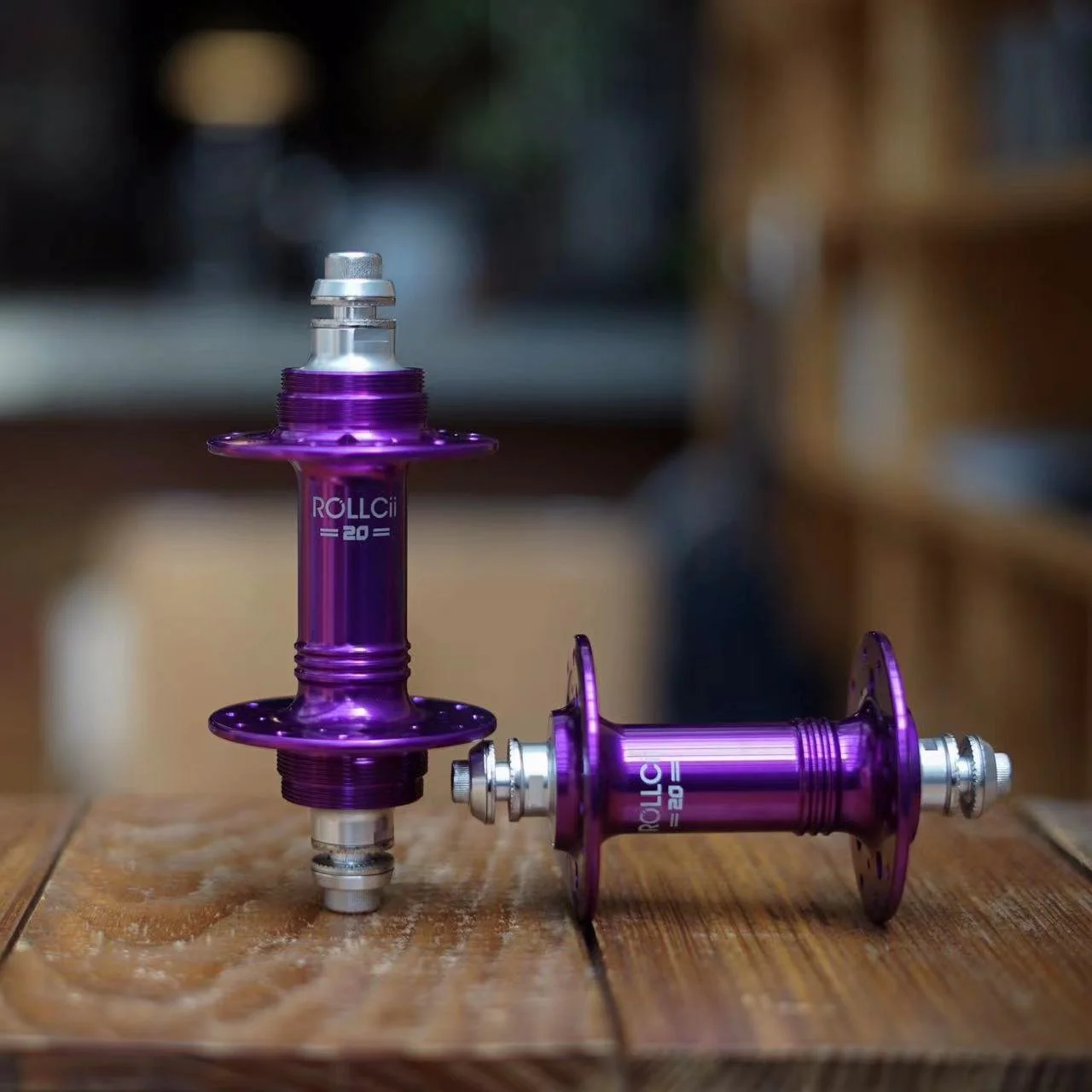 パーツ VELOCI ROLLCii RC20 TRACK HUB SET bronze ROLLCii RC20 hub set | Retrogression